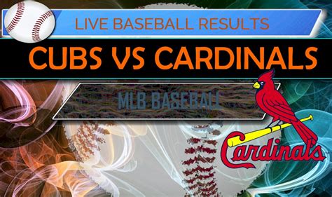 cardinals vs cubs score tonight